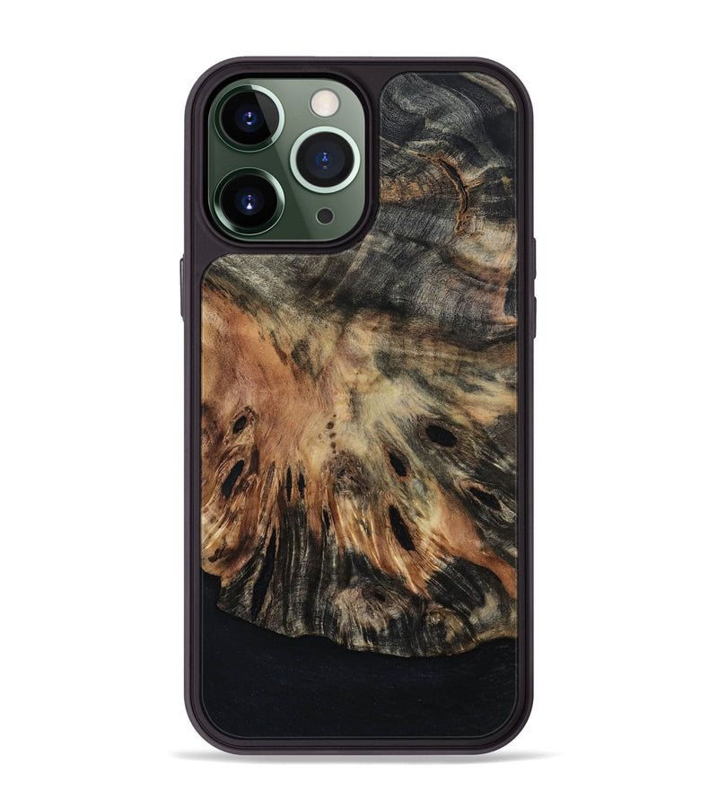 iPhone 13 Pro Max Wood Phone Case - Wrenley (Wood Burl, 800905)