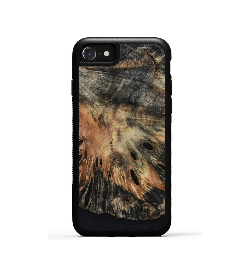 iPhone SE Wood Phone Case - Wrenley (Wood Burl, 800905)