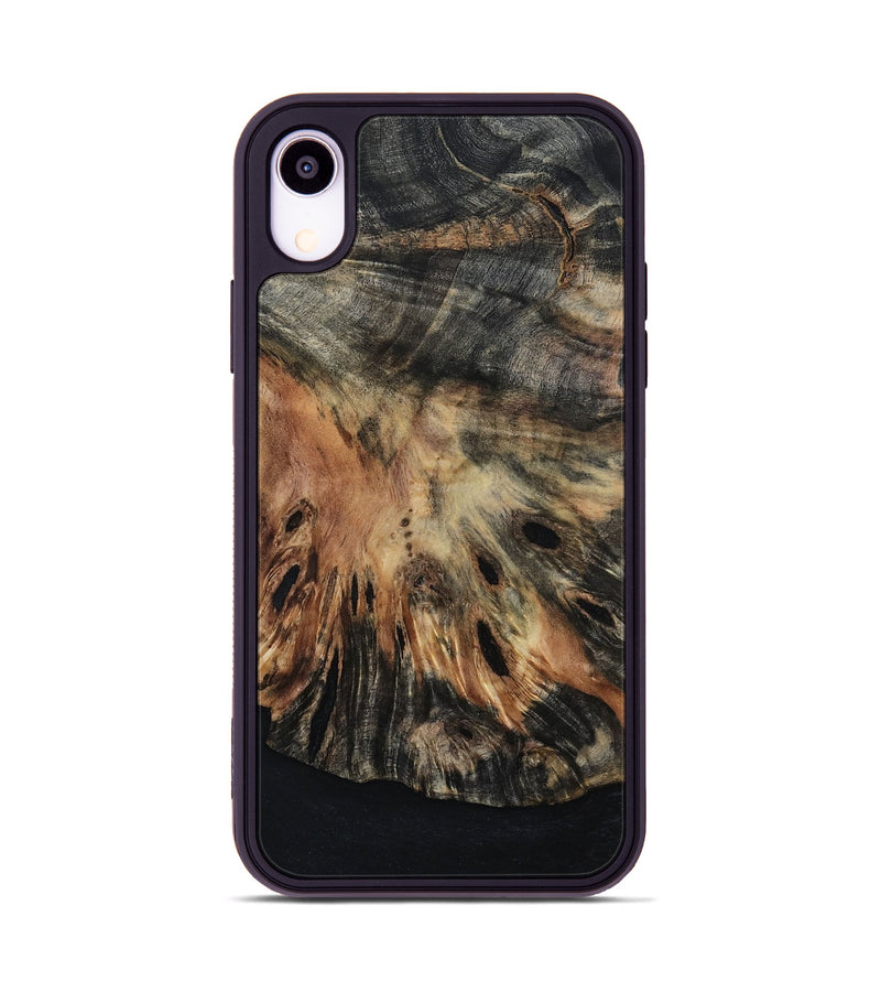 iPhone Xr Wood Phone Case - Wrenley (Wood Burl, 800905)