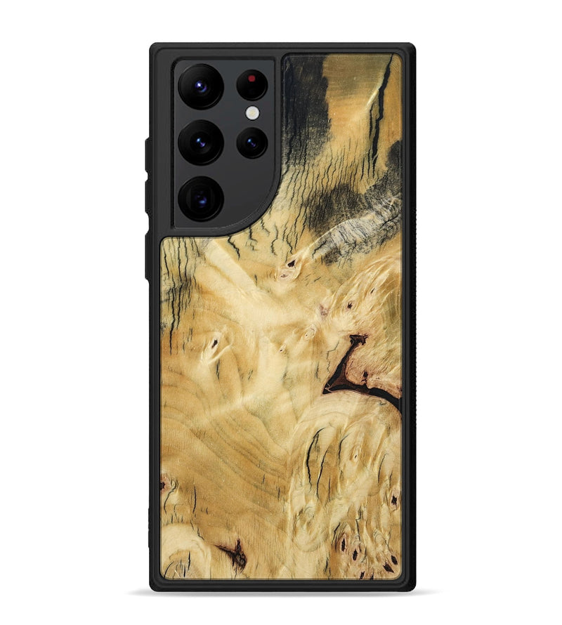 Galaxy S22 Ultra Wood Phone Case - Shavon (Wood Burl, 800906)
