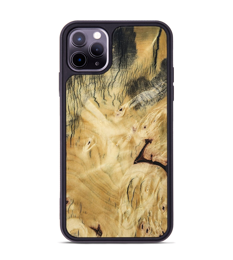 iPhone 11 Pro Max Wood Phone Case - Shavon (Wood Burl, 800906)