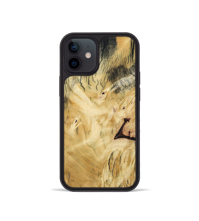 iPhone 12 mini Wood Phone Case - Shavon (Wood Burl, 800906)