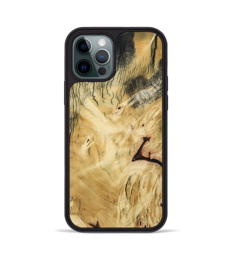 iPhone 12 Pro Wood Phone Case - Shavon (Wood Burl, 800906)