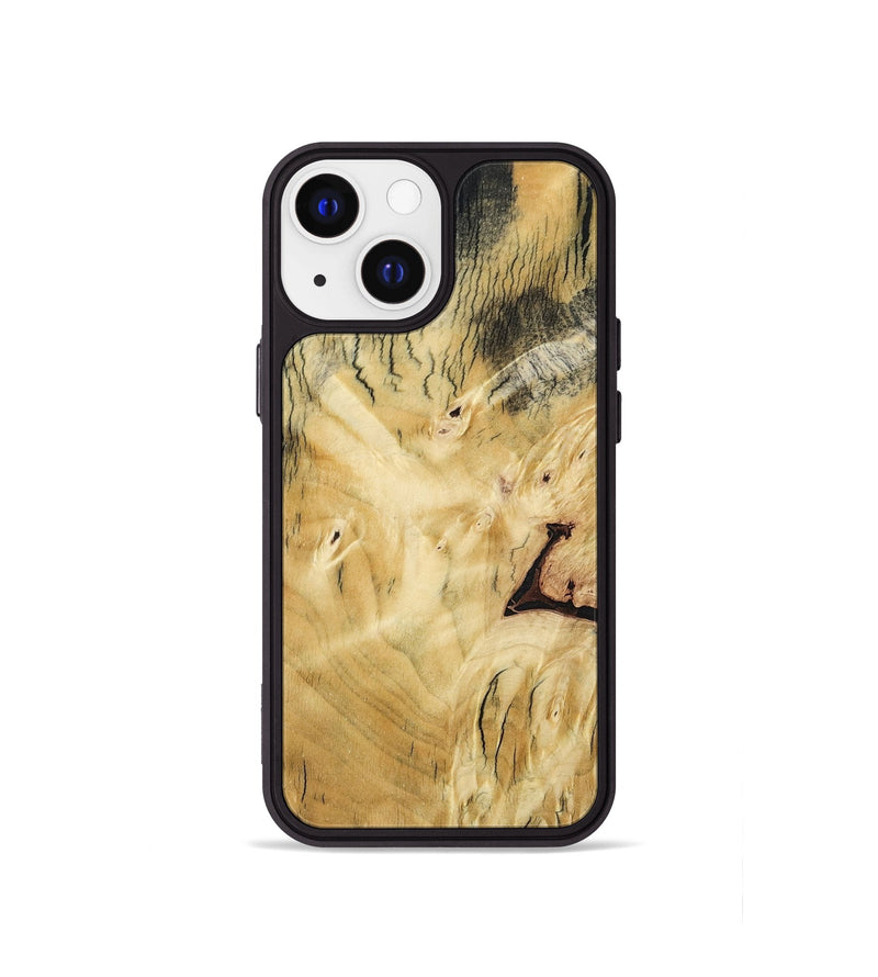 iPhone 13 mini Wood Phone Case - Shavon (Wood Burl, 800906)