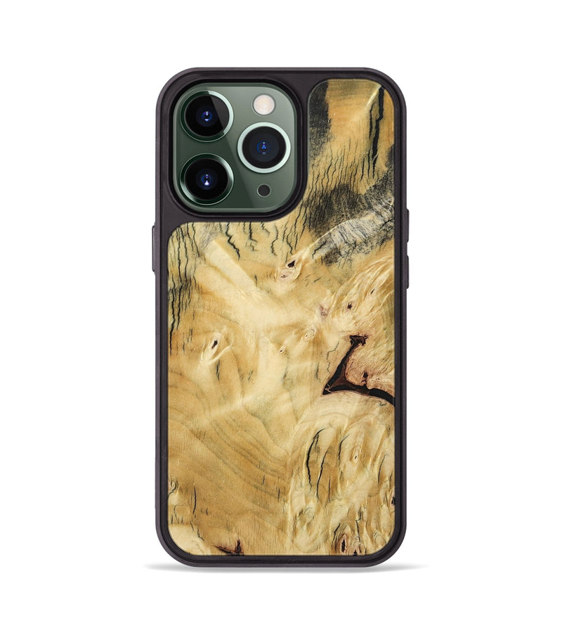 iPhone 13 Pro Wood Phone Case - Shavon (Wood Burl, 800906)