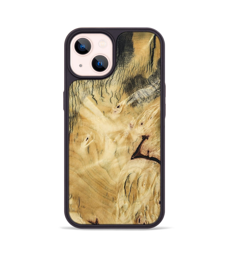 iPhone 14 Wood Phone Case - Shavon (Wood Burl, 800906)