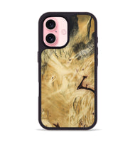 iPhone 16 Wood Phone Case - Shavon (Wood Burl, 800906)