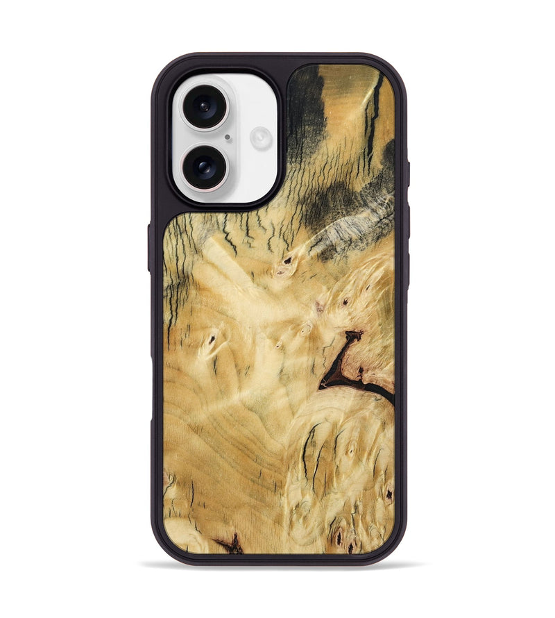 iPhone 17 Wood Phone Case - Shavon (Wood Burl, 800906)
