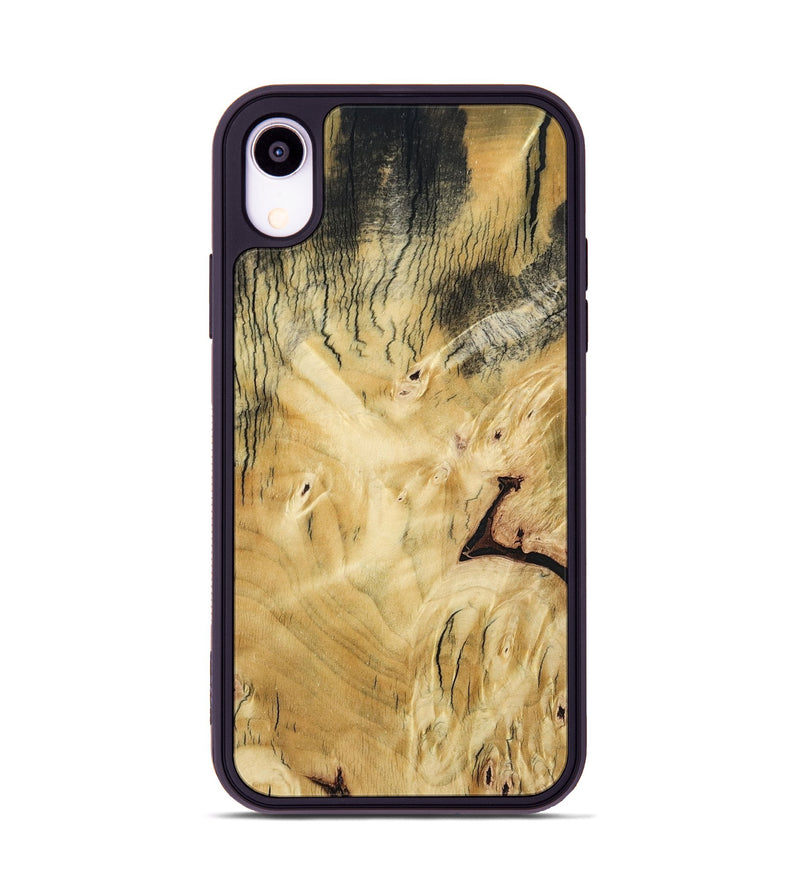 iPhone Xr Wood Phone Case - Shavon (Wood Burl, 800906)