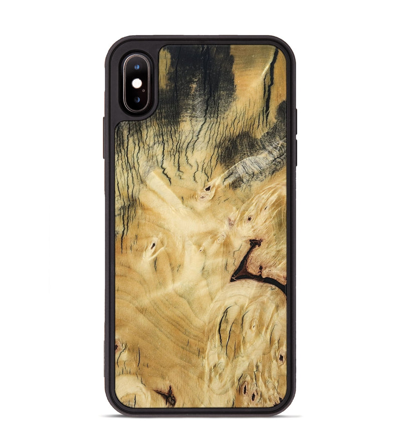 iPhone Xs Max Wood Phone Case - Shavon (Wood Burl, 800906)