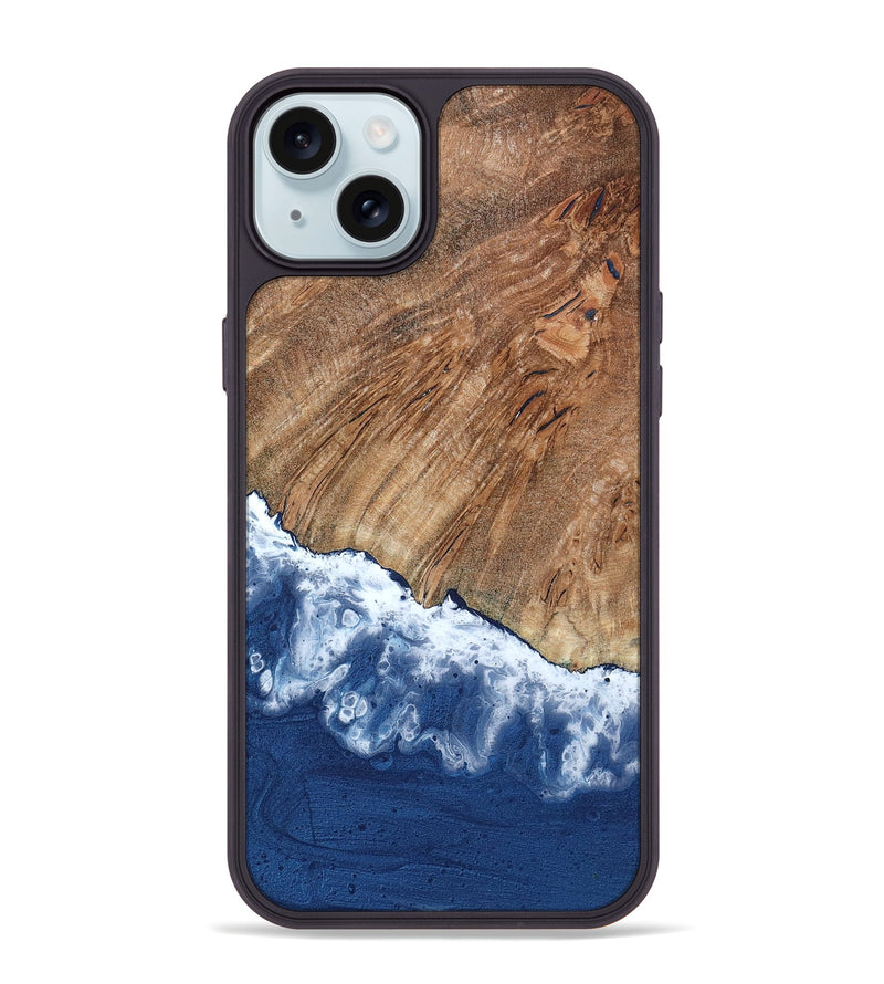 iPhone 15 Plus Wood Phone Case - Zoey (Coastal, 800907)