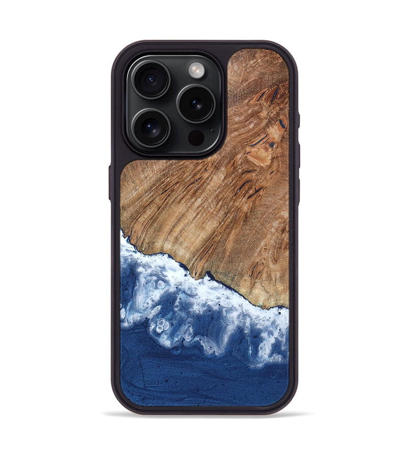 iPhone 15 Pro Wood Phone Case - Zoey (Coastal, 800907)