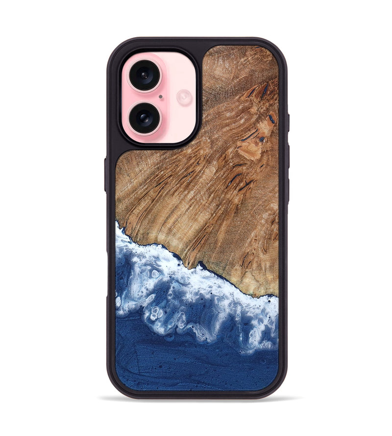 iPhone 16 Wood Phone Case - Zoey (Coastal, 800907)