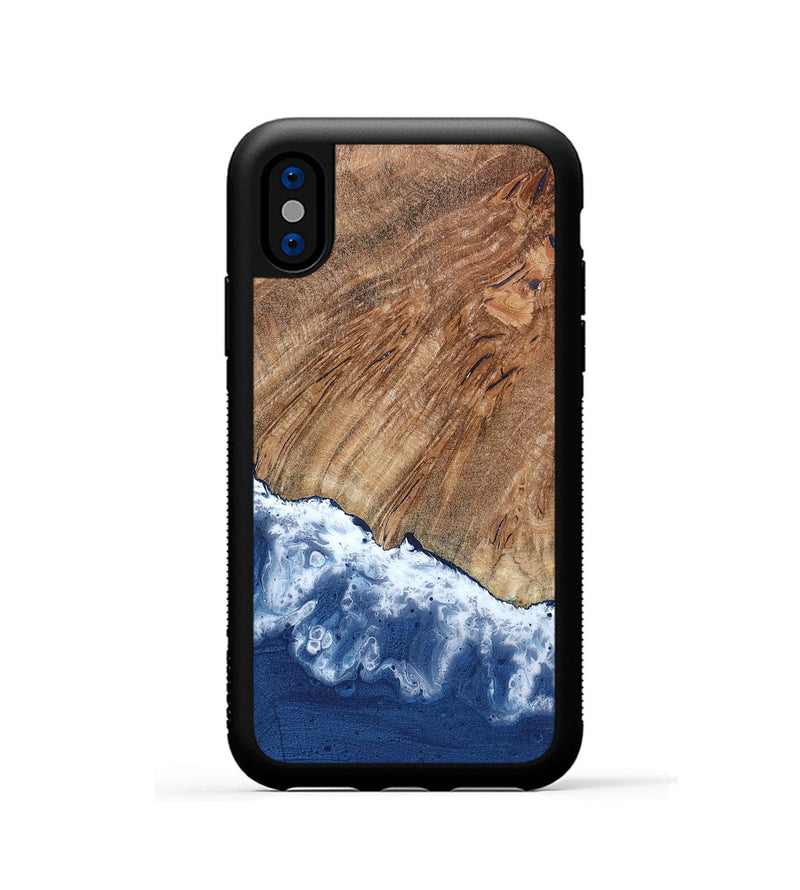 iPhone Xs Wood Phone Case - Zoey (Coastal, 800907)