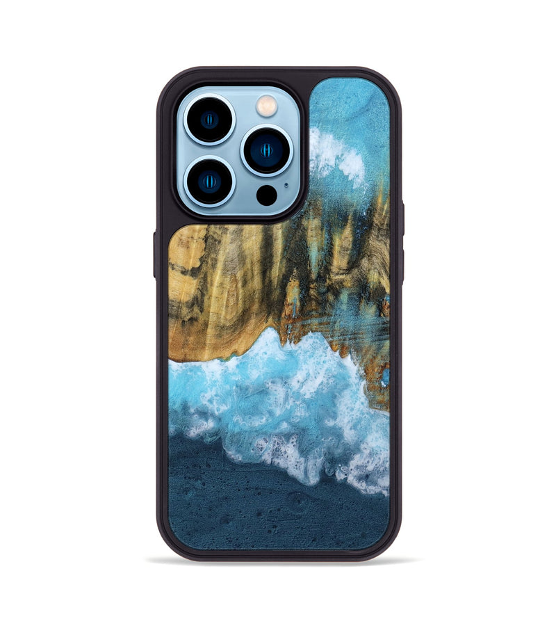iPhone 14 Pro Wood Phone Case - Rowena (Coastal, 800908)
