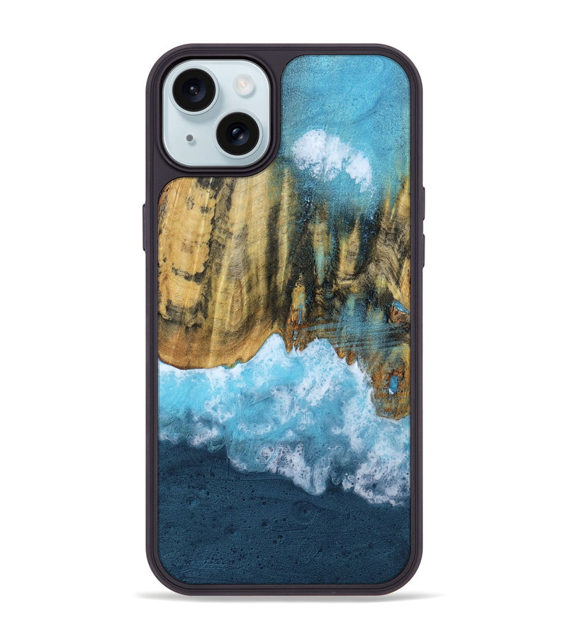 iPhone 15 Plus Wood Phone Case - Rowena (Coastal, 800908)