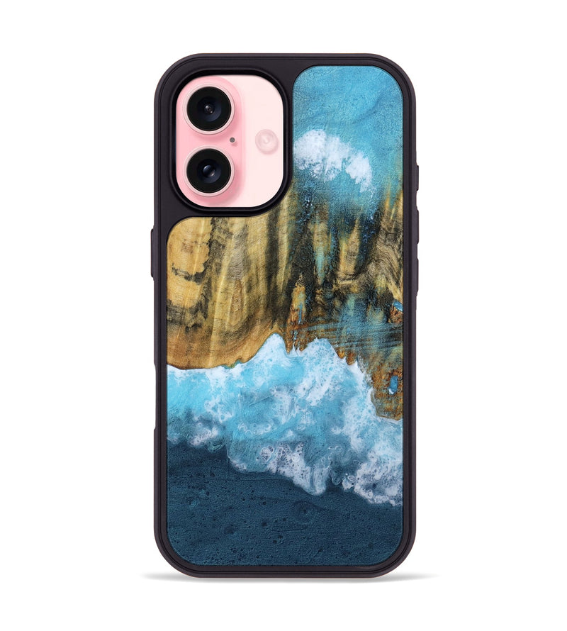 iPhone 16 Wood Phone Case - Rowena (Coastal, 800908)
