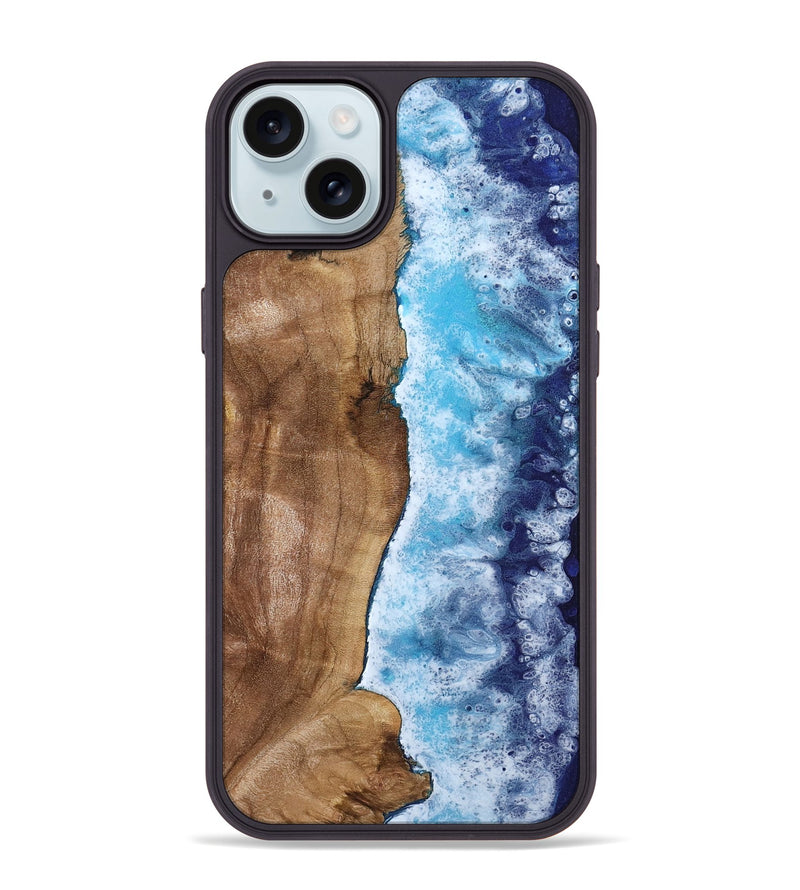 iPhone 15 Plus Wood Phone Case - Alaiya (Coastal, 800909)