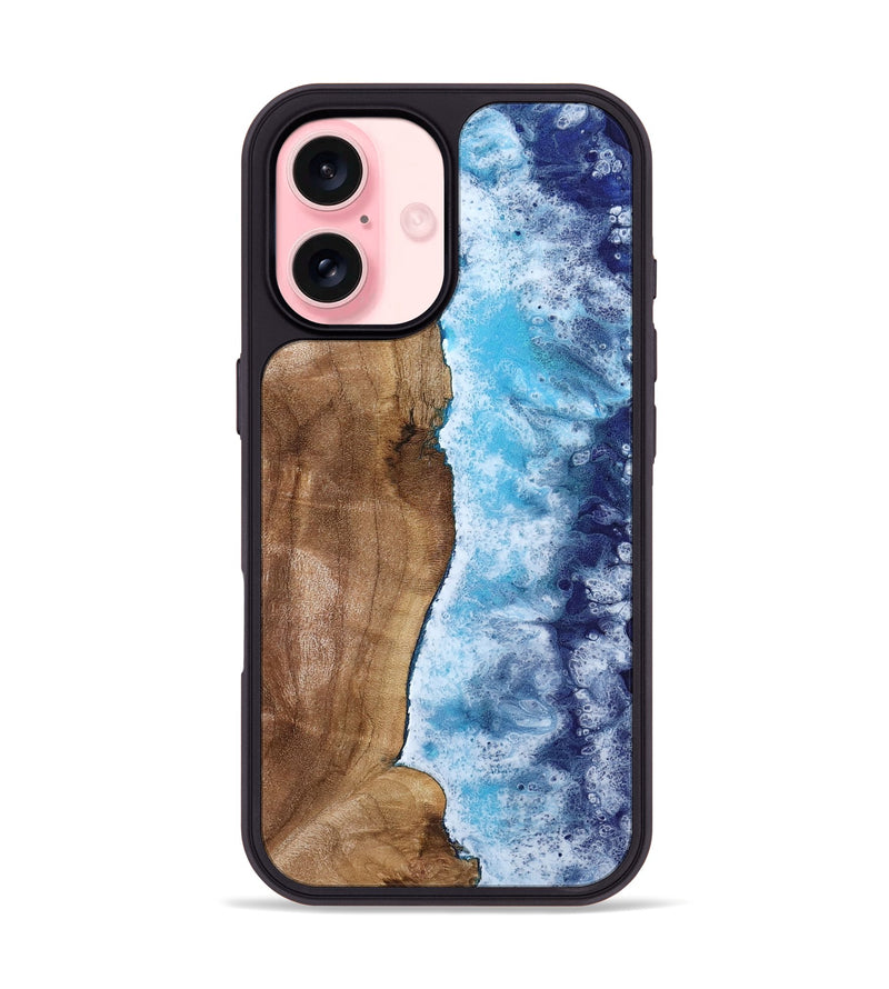 iPhone 16 Wood Phone Case - Alaiya (Coastal, 800909)