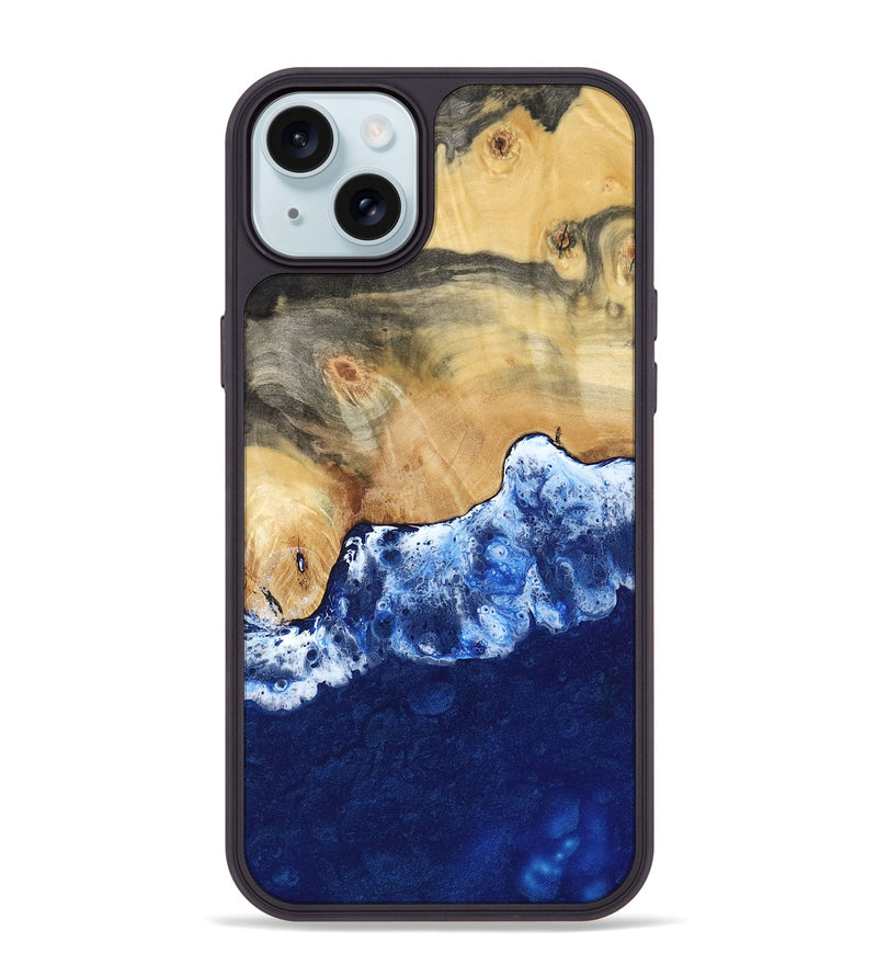 iPhone 15 Plus Wood Phone Case - Grace (Coastal, 800910)