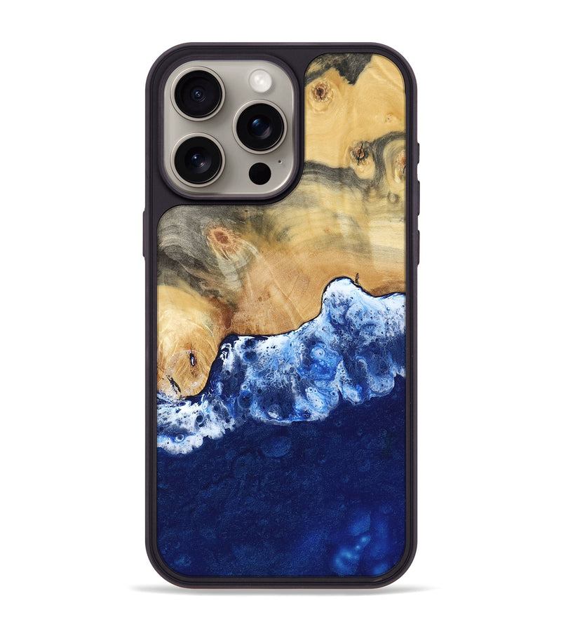 iPhone 15 Pro Max Wood Phone Case - Grace (Coastal, 800910)