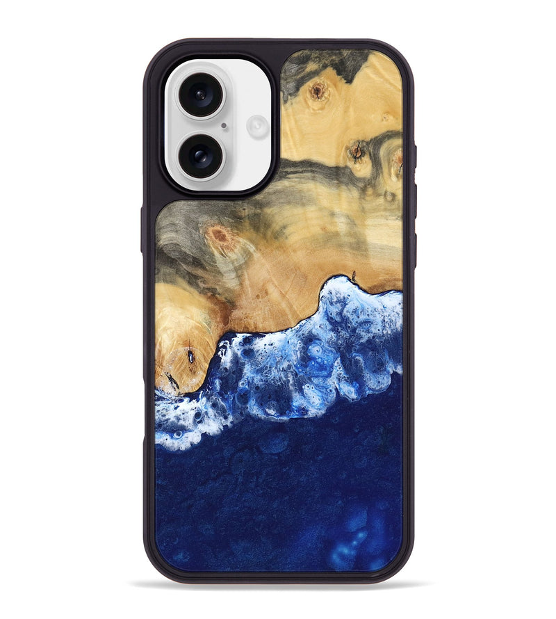 iPhone 16 Plus Wood Phone Case - Grace (Coastal, 800910)