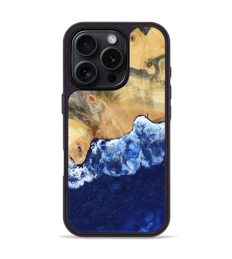iPhone 16 Pro Wood Phone Case - Grace (Coastal, 800910)