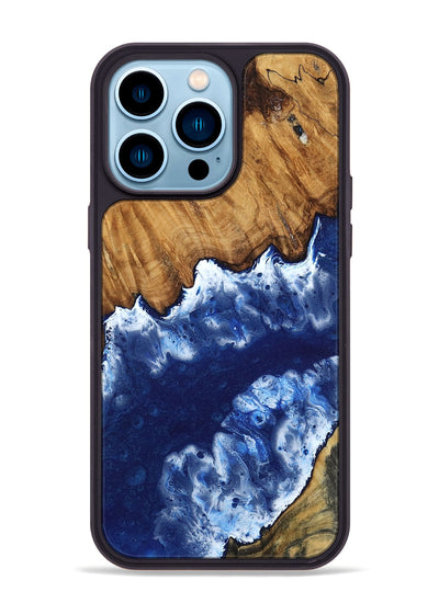 iPhone 14 Pro Max Wood Phone Case - Hilary (Coastal, 800912)