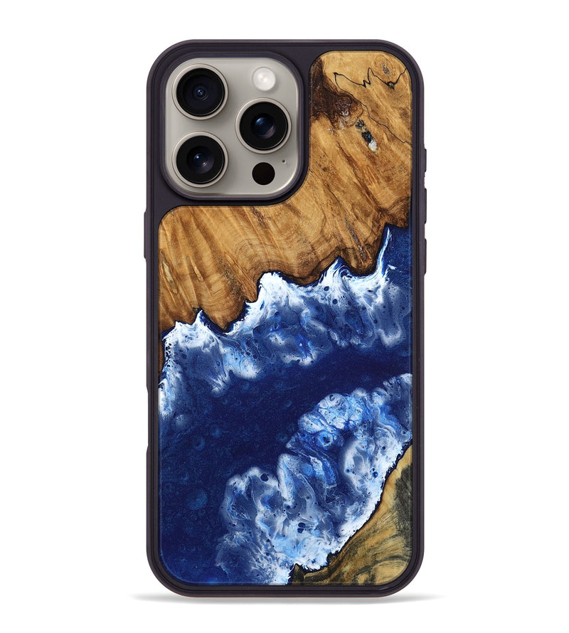iPhone 16 Pro Max Wood Phone Case - Hilary (Coastal, 800912)