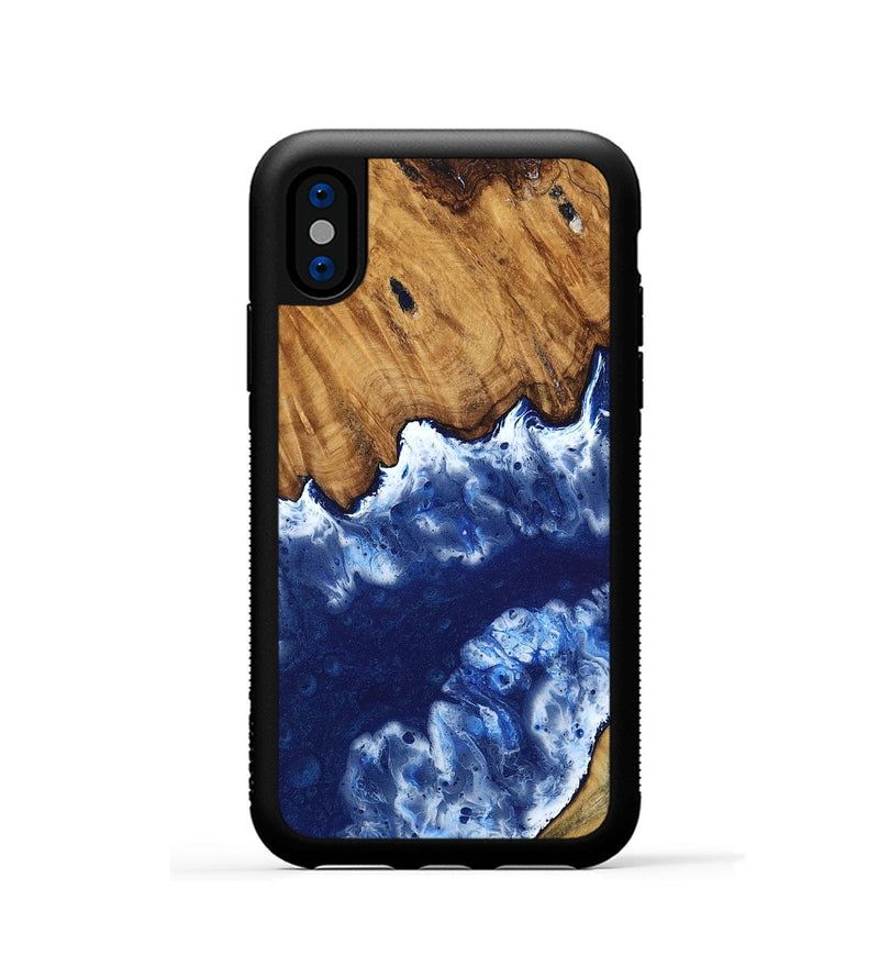 iPhone Xs Wood Phone Case - Hilary (Coastal, 800912)