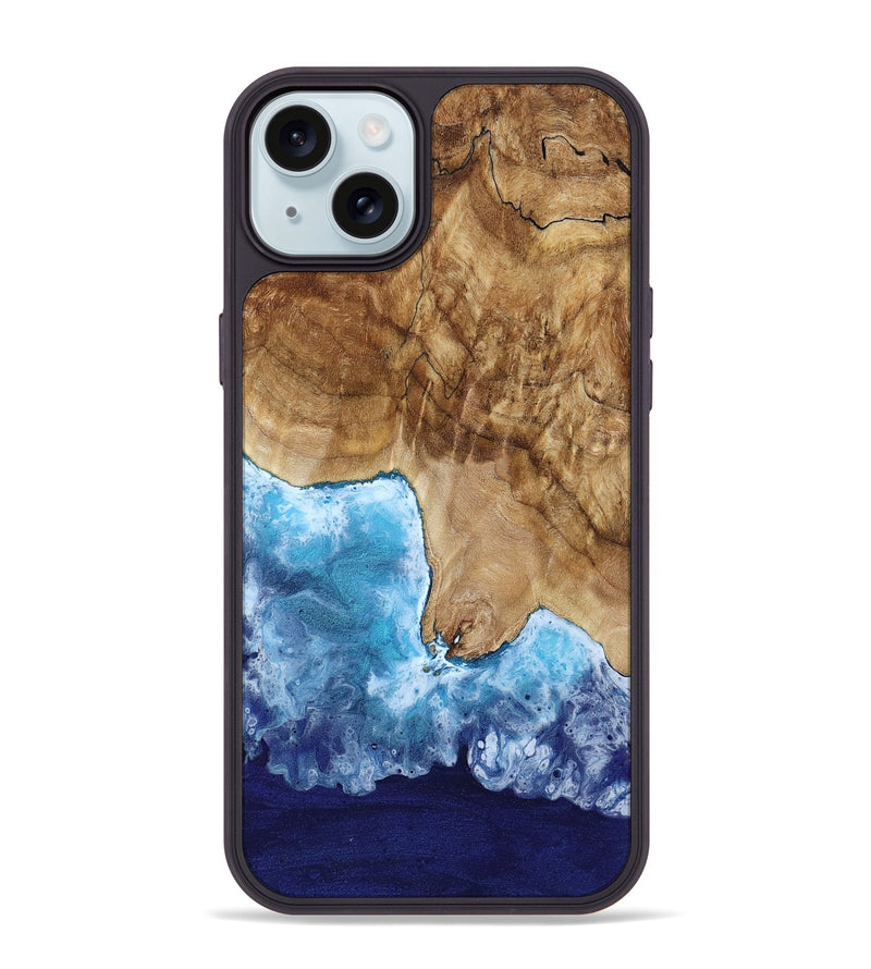 iPhone 15 Plus Wood Phone Case - Nona (Coastal, 800915)