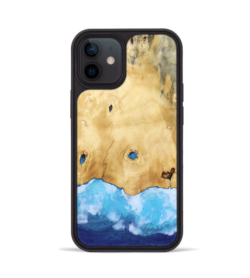 iPhone 12 Wood Phone Case - Ed (Coastal, 800916)