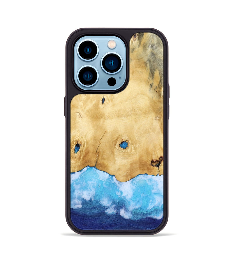 iPhone 14 Pro Wood Phone Case - Ed (Coastal, 800916)