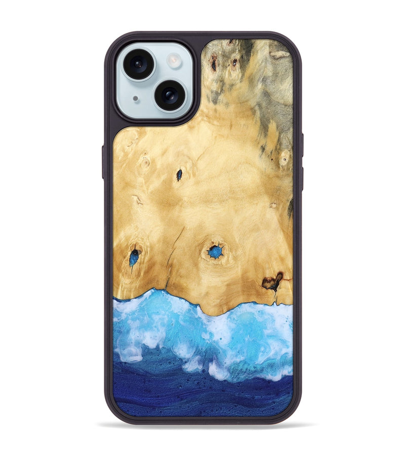 iPhone 15 Plus Wood Phone Case - Ed (Coastal, 800916)