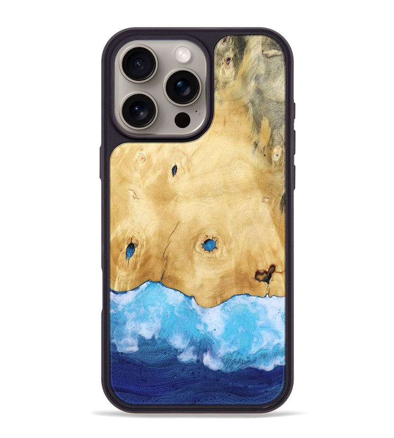 iPhone 16 Pro Max Wood Phone Case - Ed (Coastal, 800916)