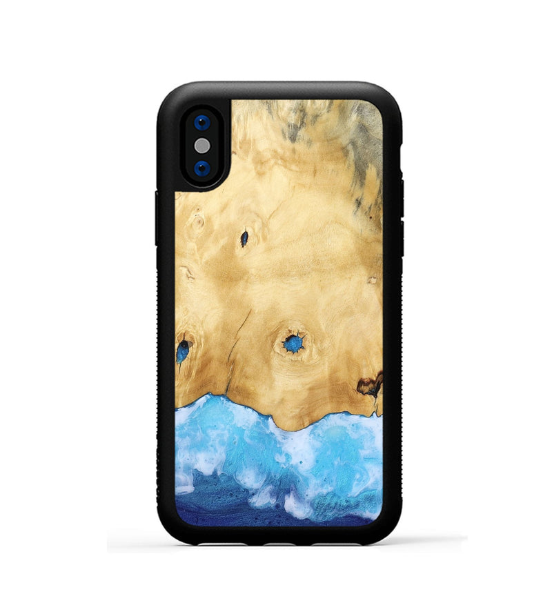 iPhone Xs Wood Phone Case - Ed (Coastal, 800916)