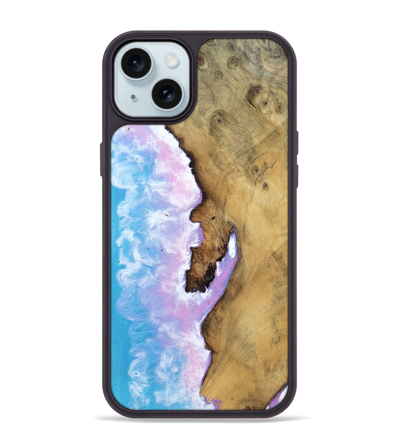 iPhone 15 Plus Wood Phone Case - Cyrus (Coastal, 800917)