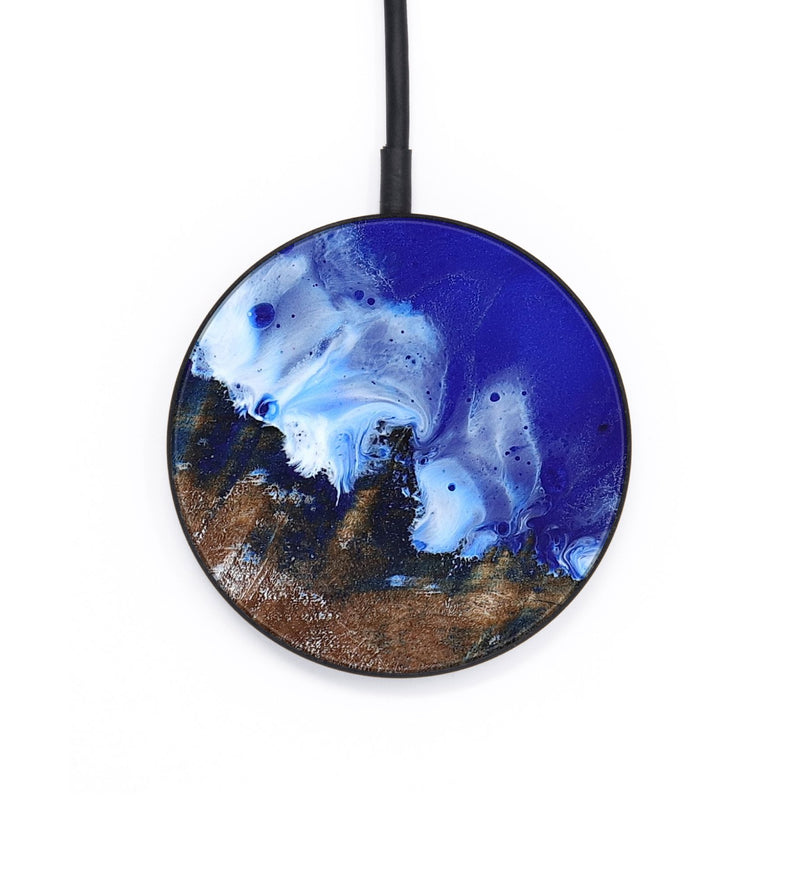 Circle Wood Wireless Charger - Stormi (Coastal, 800919)