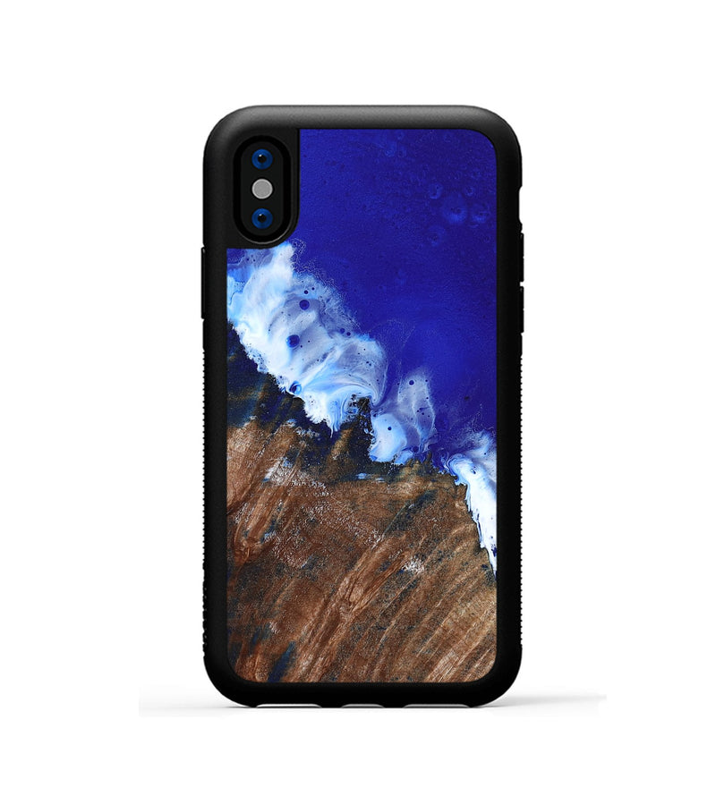 iPhone Xs Wood Phone Case - Stormi (Coastal, 800919)