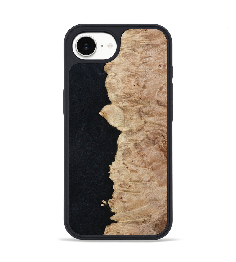iPhone 16e Wood Phone Case - Minta (Wood Burl, 800920)