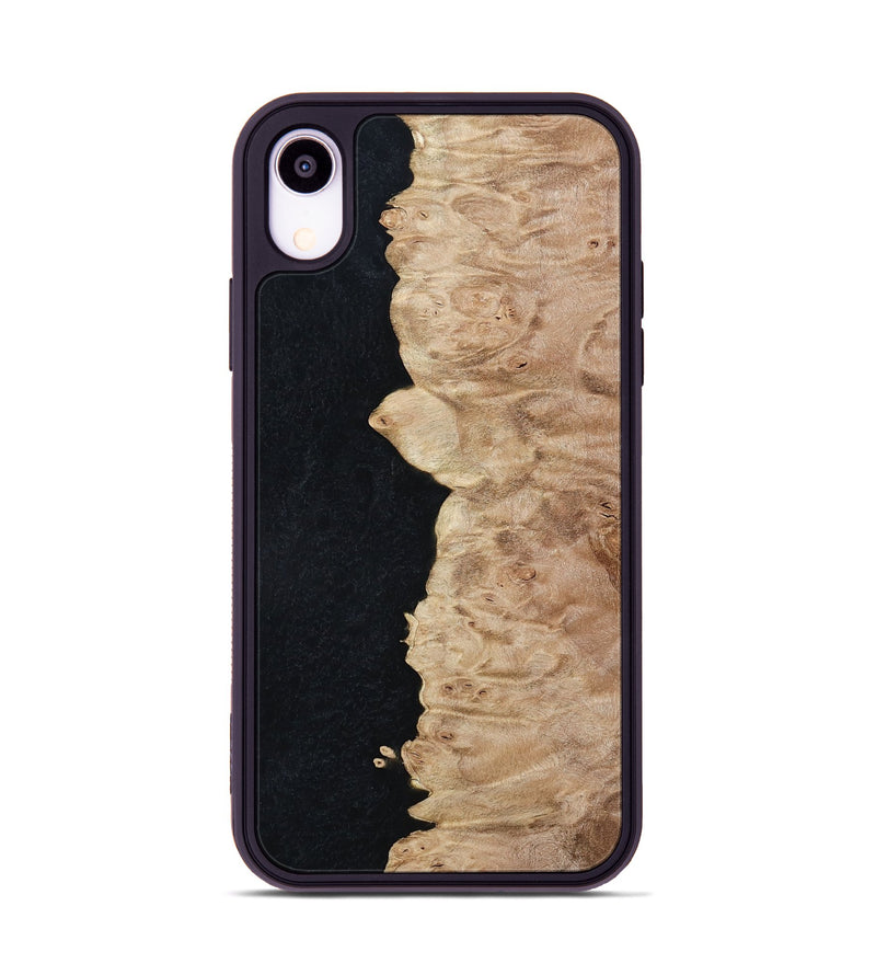 iPhone Xr Wood Phone Case - Minta (Wood Burl, 800920)