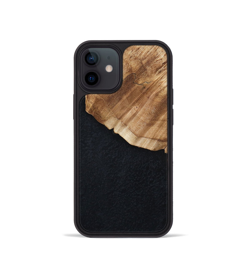 iPhone 12 mini Wood Phone Case - Kimora (Wood Burl, 800921)