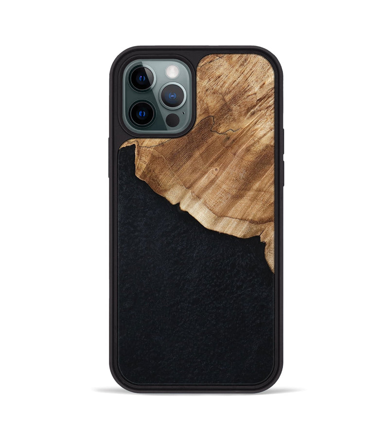iPhone 12 Pro Wood Phone Case - Kimora (Wood Burl, 800921)