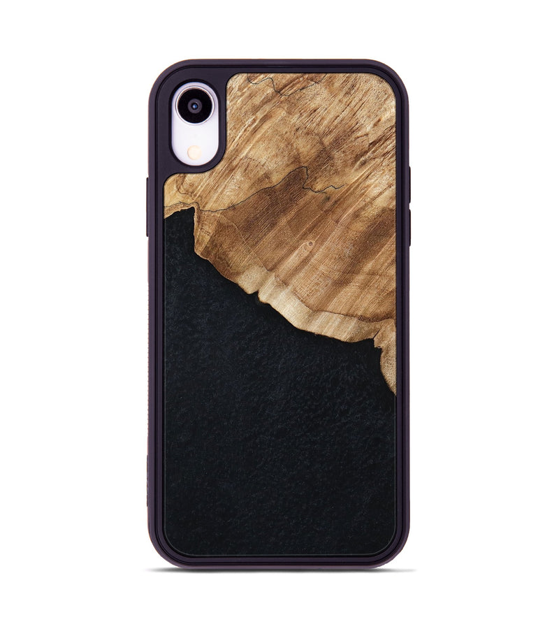 iPhone Xr Wood Phone Case - Kimora (Wood Burl, 800921)