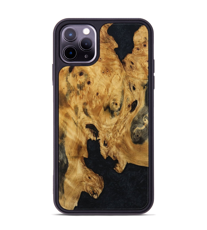iPhone 11 Pro Max Wood Phone Case - Julius (Wood Burl, 800923)