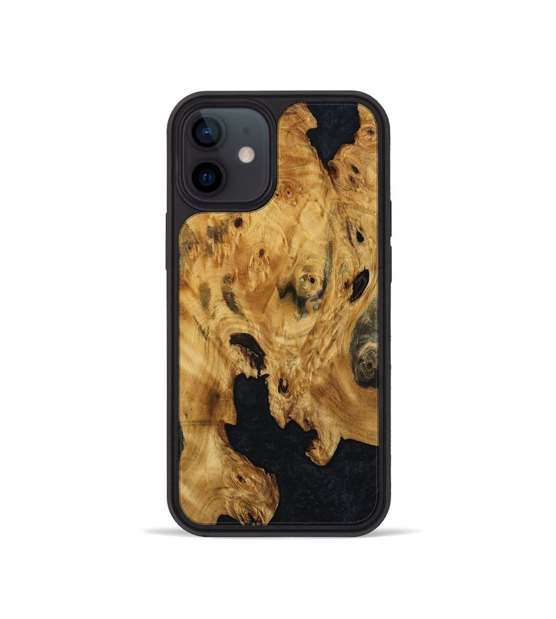 iPhone 12 mini Wood Phone Case - Julius (Wood Burl, 800923)