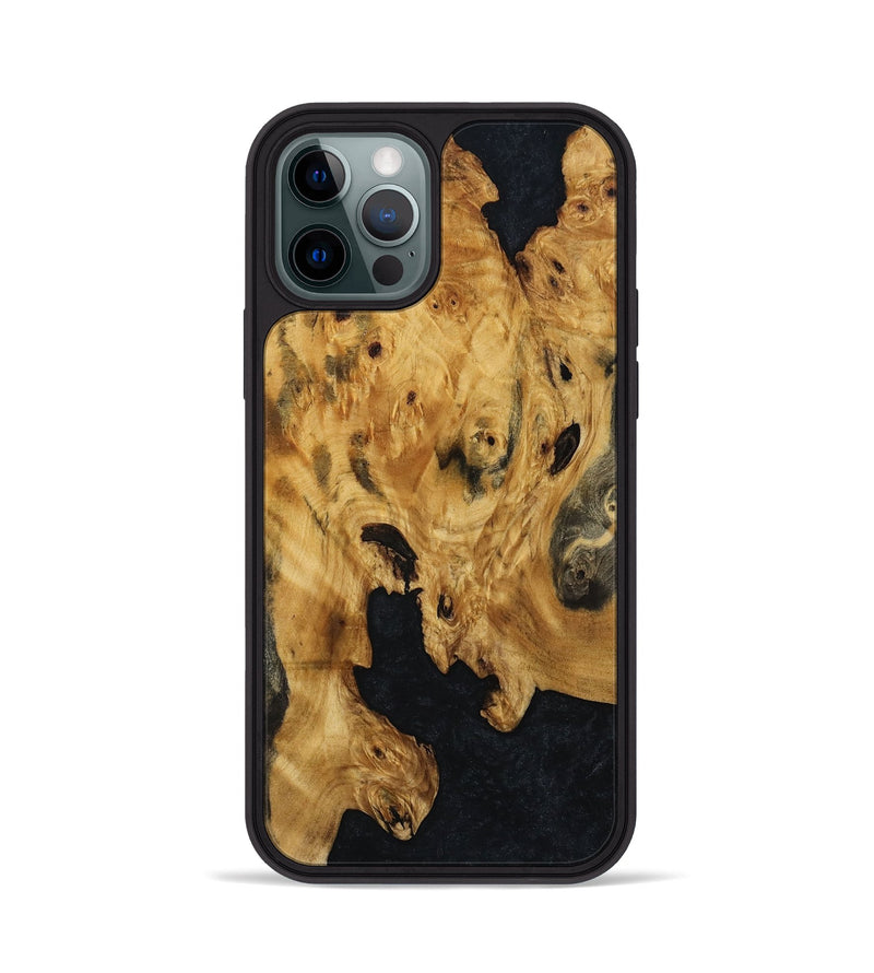 iPhone 12 Pro Wood Phone Case - Julius (Wood Burl, 800923)