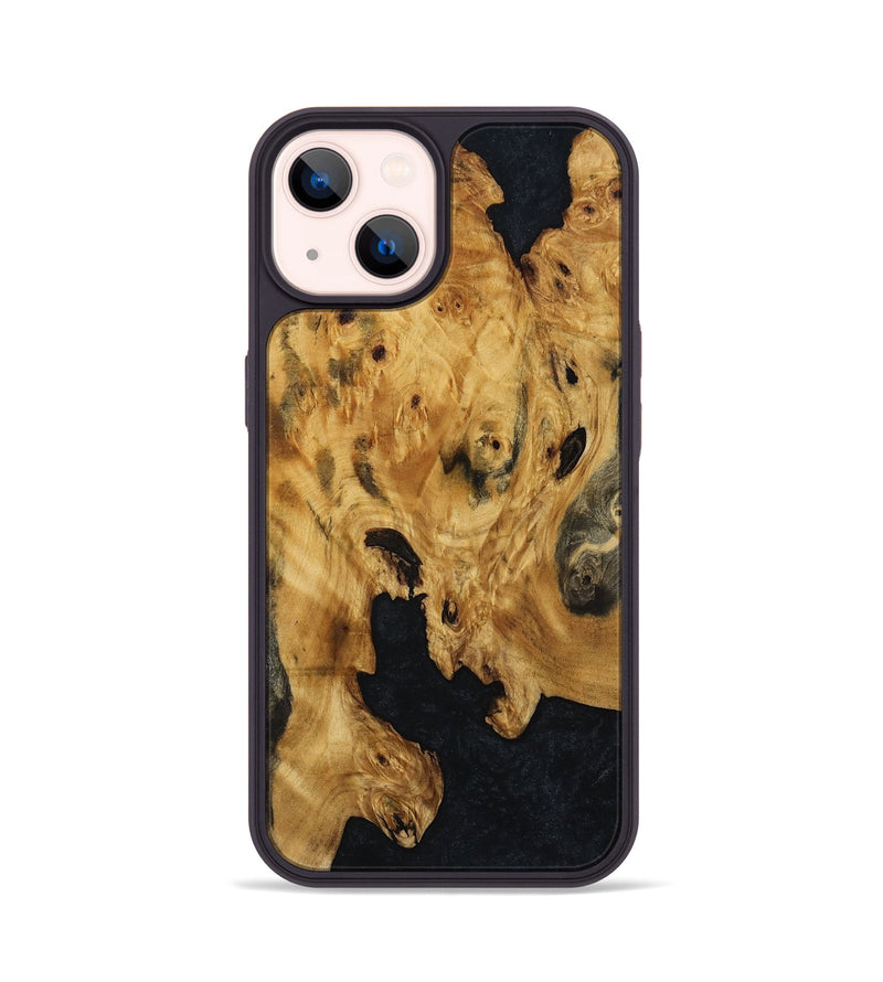iPhone 14 Wood Phone Case - Julius (Wood Burl, 800923)