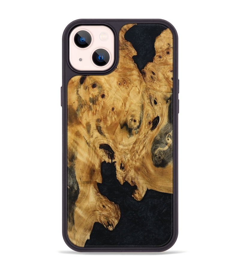 iPhone 14 Plus Wood Phone Case - Julius (Wood Burl, 800923)