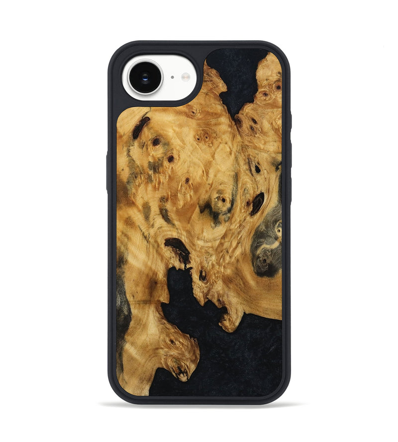 iPhone 16e Wood Phone Case - Julius (Wood Burl, 800923)
